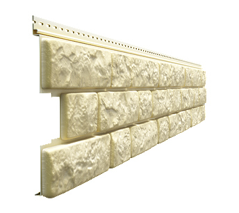 Фасадная панель Docke Римский камень Жёлтый