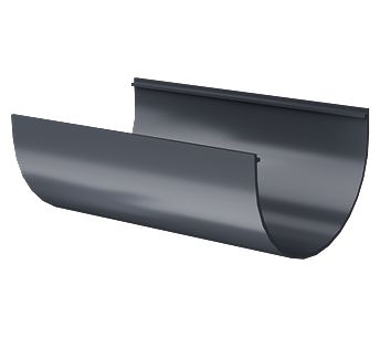 Жёлоб водосточный 1,5 м ПРЕСТИЖ Престиж (Prestige) Графит