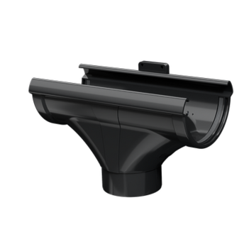 Водосточная воронка Люкс (Lux) Карбон, (RR-33)