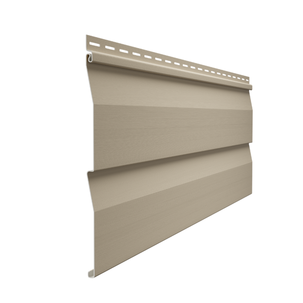 Сайдинг Standard, Корабельный брус, крем-брюле - 1